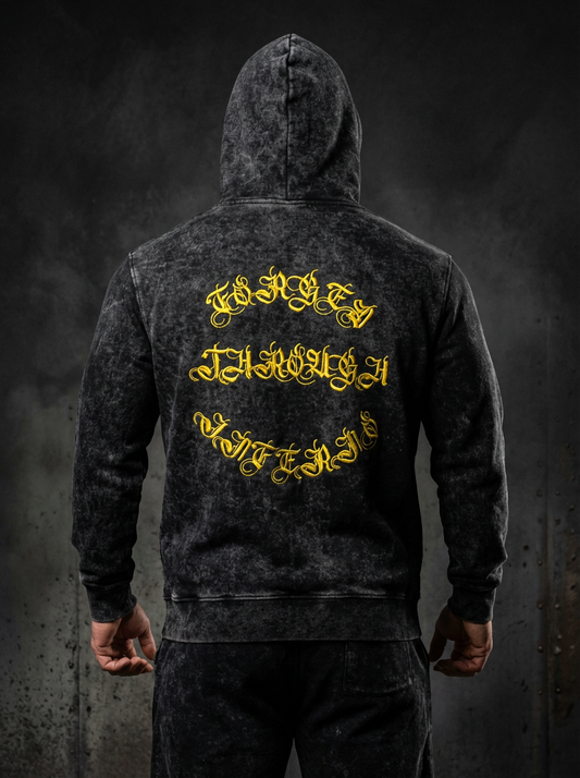 Zipper Acid wash